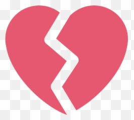 Broken Heart Emoji For Facebook Email Sms -