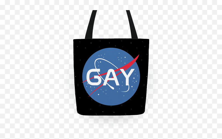 Gay Nasa Parody Totes Lookhuman - Space Rocket Center Emoji,Emoji Shoulder Bag