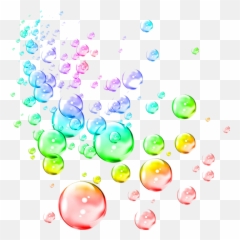 Colorful Bubbles Clipart Png - Soap Bubbles Emoji,Soap Bubble Emoji