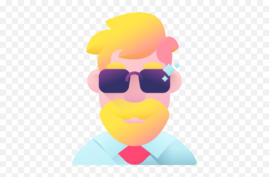 Cool - Free People Icons Cartoon Emoji,Man Sunglasses Lightning Emoji