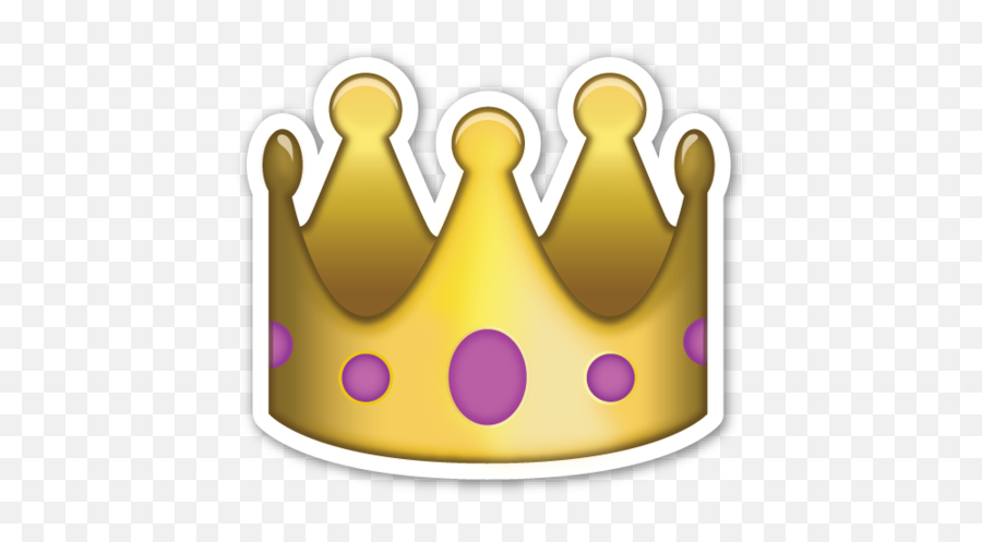 Crown - Crown Emoji Transparent,Crown Emoji