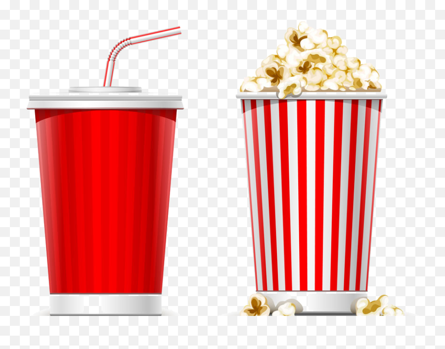 Soft Drink Popcorn Slush - Pop Corn And Soda Png Popcorn Free Vector Emoji,Popcorn Emoji
