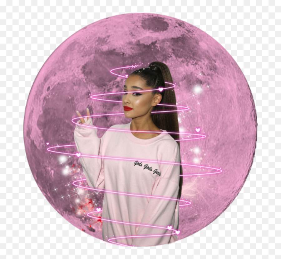 Arianagrande Tumblr Pink Sticker By Renameduser35844 - Aesthetic Ariana Grande Edits Emoji,Ariana Grande Emoji