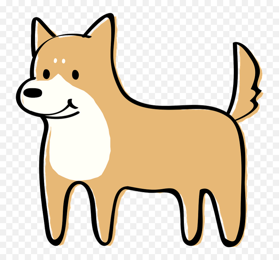 Shiba Inu Dog Clipart Free Download Transparent Png - Shiba Inu Clipart Emoji,Boxer Dog Emoji