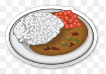 Curry And Rice - Emoji Png