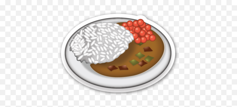 Curry And Rice - Rice And Curry Emoji Png,Sushi Emoji