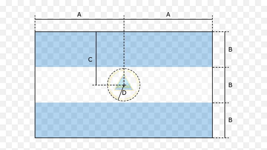 Nicaragua Flag Pms Colors - Diagram Emoji,Nicaragua Flag Emoji