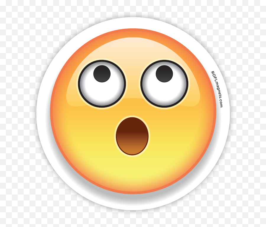 Surprised - Smiley Emoji,Rofl Emoticon