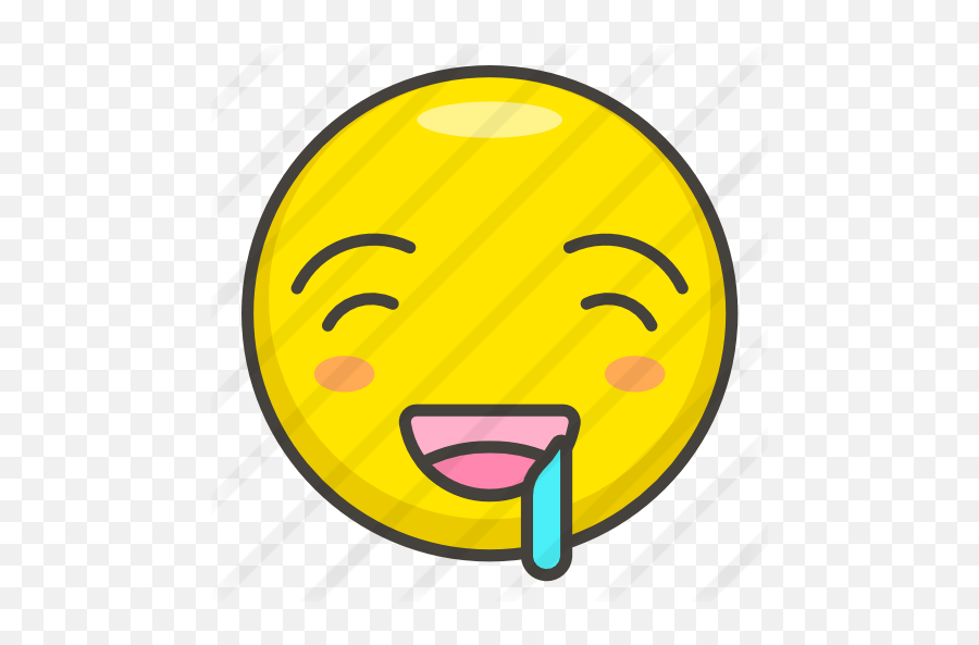 Drool - Heart Eye Emoji,Drool Emoji