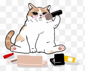 Review Swatches Of Chaos Kaleidoscope - Cat Grabs Treat Emoji,Chaos Emoji