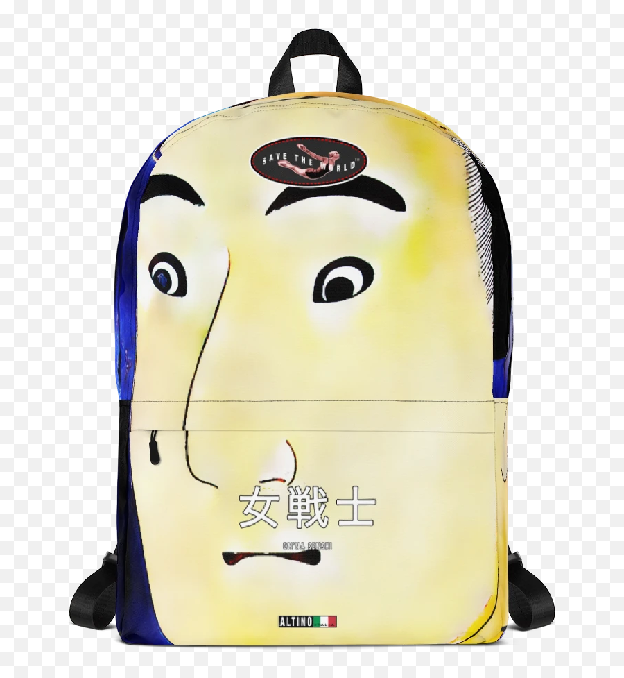 Altino Backpacks - Book Bag Mock Up Emoji,Emoticon Backpack