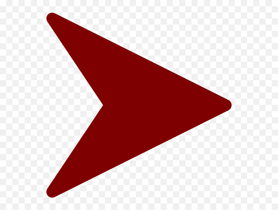 Arrow Red Triangle Transparent Clip Art - Clip Art Arrow Head Emoji,Arrowhead Emoji