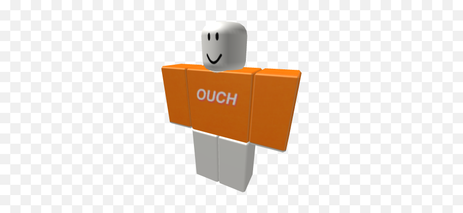 Ouch Orange Shirt Roses - Roblox Grey Shirt Emoji,Ouch Emoticon