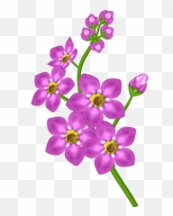 Clipart Flower Transparent Background - Art Flowers Emoji