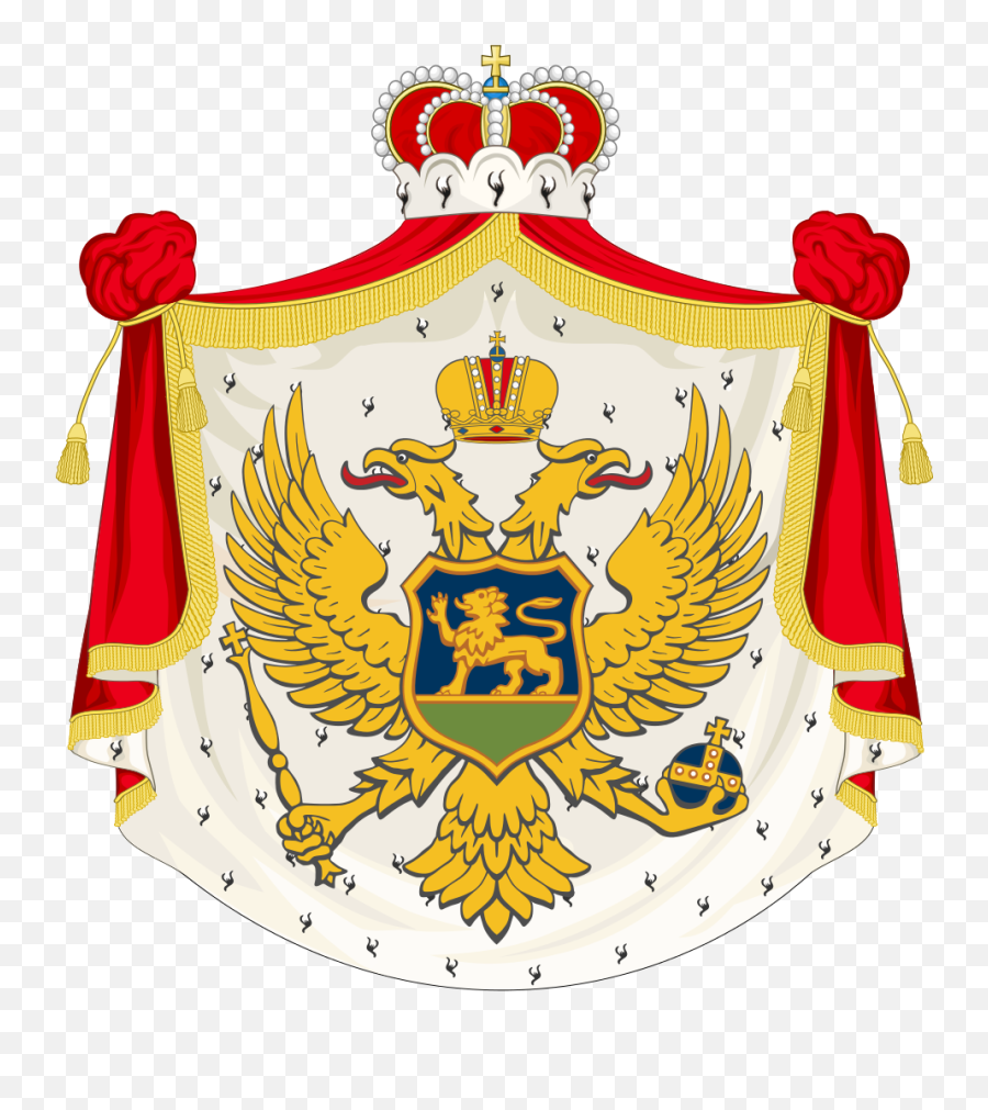 Proclamation Coat Of Arms Of The - Coat Of Arms Of Montenegro Emoji,Montenegro Flag Emoji