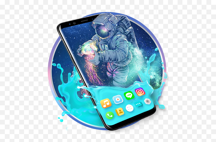 Download Gravity Water Astronaut Themes Hd Wallpapers Icons - Fondos De Pantalla Huawei Astronauta Emoji,Astronaut Emoji