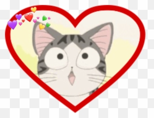 red cats love Sticker by Elizabeth Water - Sweet Home Emoji