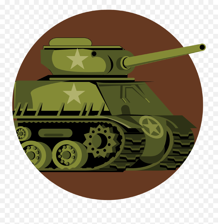 Sherman Tank - Sherman Tank Clipart Emoji,Army Tank Emoji