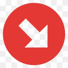 Eo Circle Red Arrow - Ville De Saint Etienne Emoji