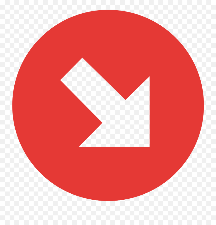 Eo Circle Red Arrow - Ville De Saint Etienne Emoji,Downward Arrow Emoji