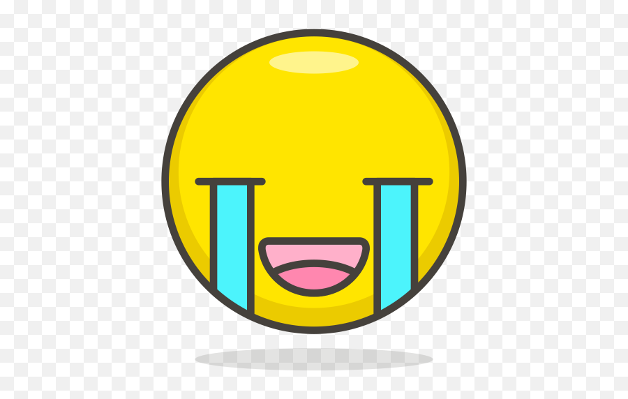 Crying Emoji Icon Of Colored Outline Style - Available In Loudly Crying Face Icon,Transparent Crying Emoji