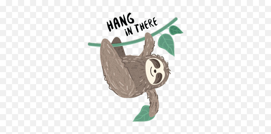 Itu0027s A Sloth Life Stickers By Victoria Yohsuan Horng - Pygmy Sloth Emoji,Is There A Sloth Emoji