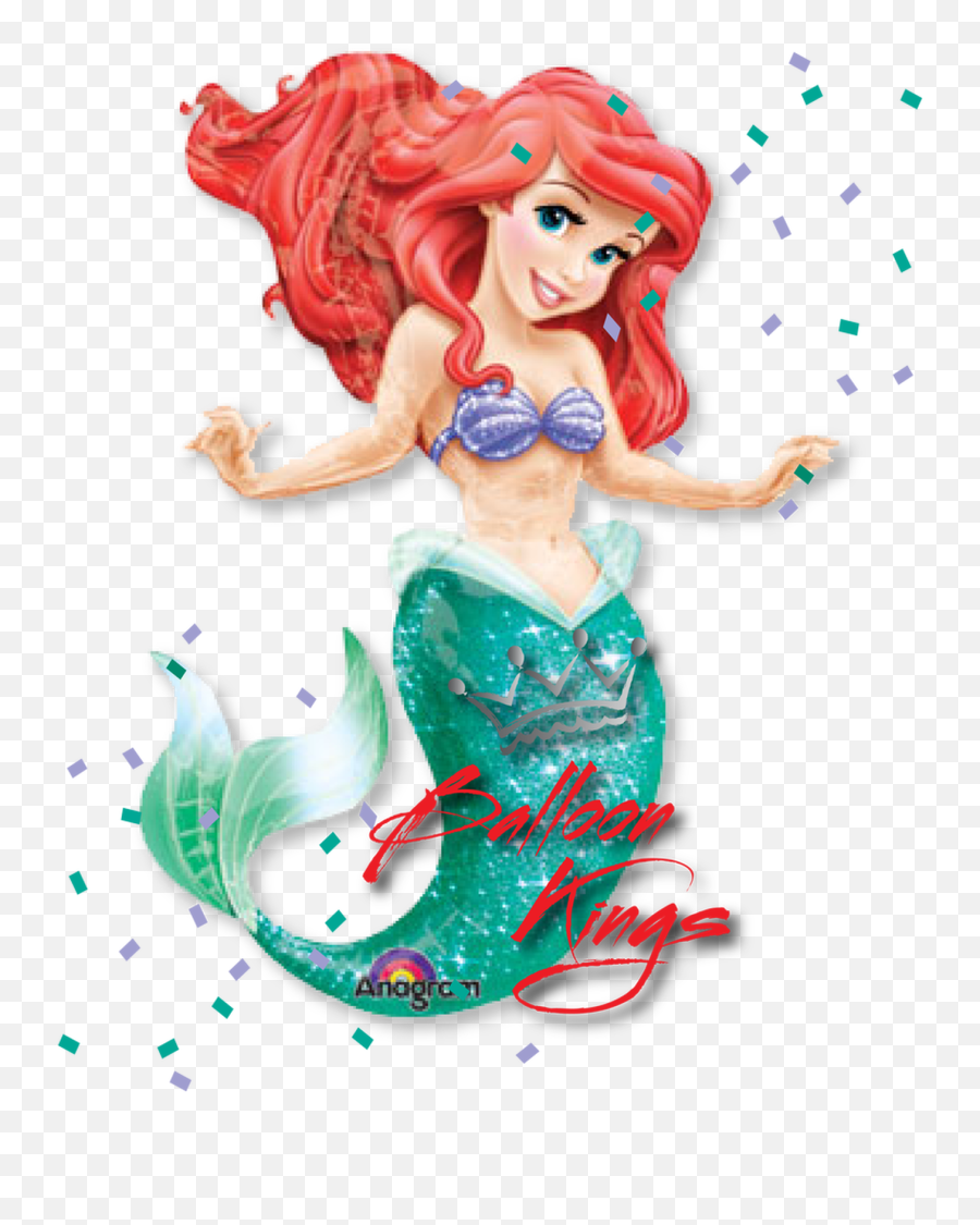 Little Mermaid Ariel Airwalker - Disney Princess Ariel Emoji,Is There A Mermaid Emoji