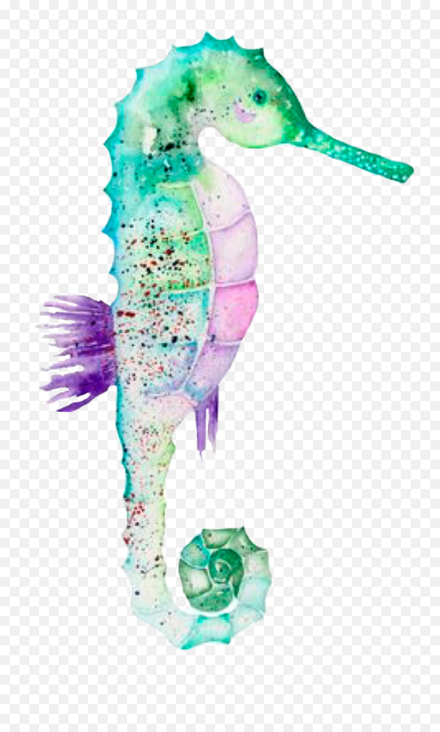 Seahorse Freetoedit - Illustration Emoji,Seahorse Emoji