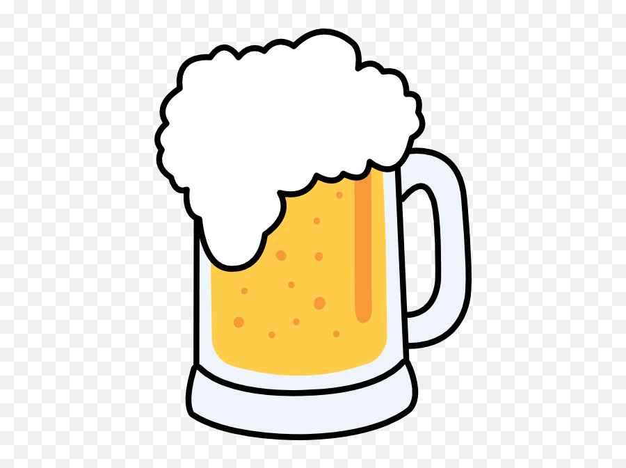 Beer Mug Clipart Png - Beer Mug Clip Art Emoji,Oktoberfest Emojis