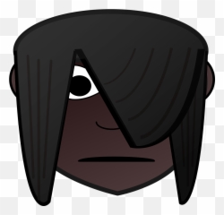 Black Comic Characters Dress - Portable Network Graphics Emoji,Unicorn Emoji