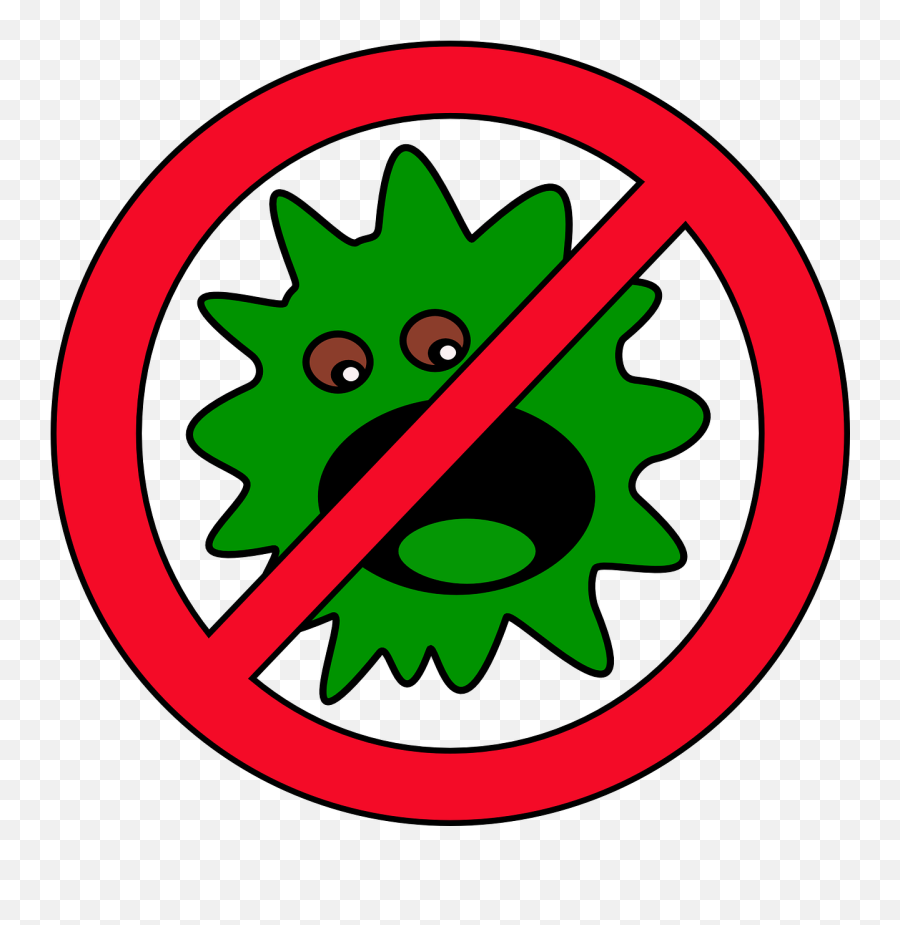 Germ Virus Bug Infection Health - Virus Clip Art Emoji,Shark Emoticon
