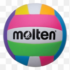 Camp Volleyballs - Rainbow Molten Emoji