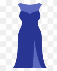 Clipart Clothes Prom Transparent - Cocktail Dress Emoji