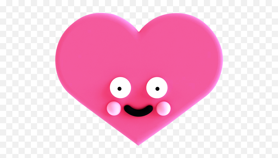 Stickers For Imessage - Heart Face Clip Art Emoji,Freaky Emoji