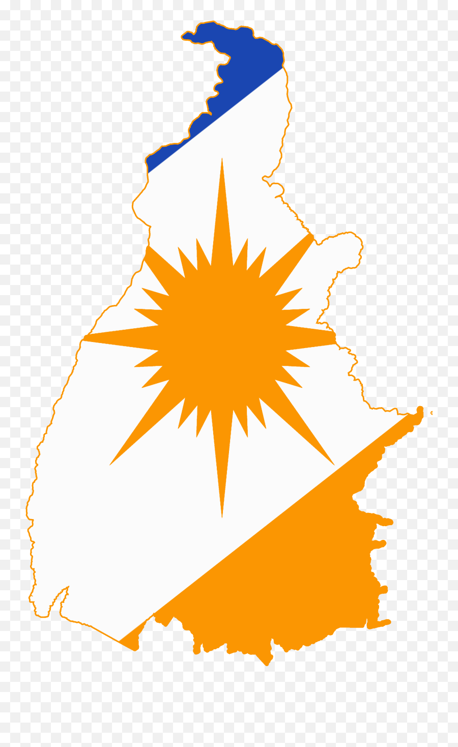 Flag Map Of Tocantins - Bandeira Tocantins Png Emoji,Sunflower Emoji