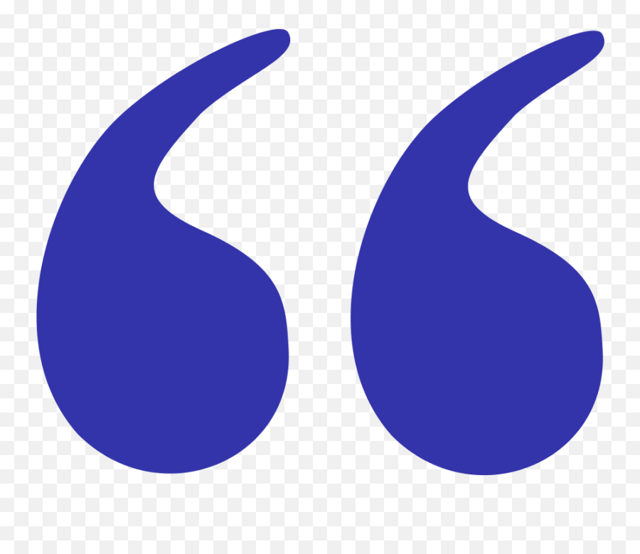 Cquote1 Blue - Blue Quote Marks Png Emoji,Quotation Marks Emoji