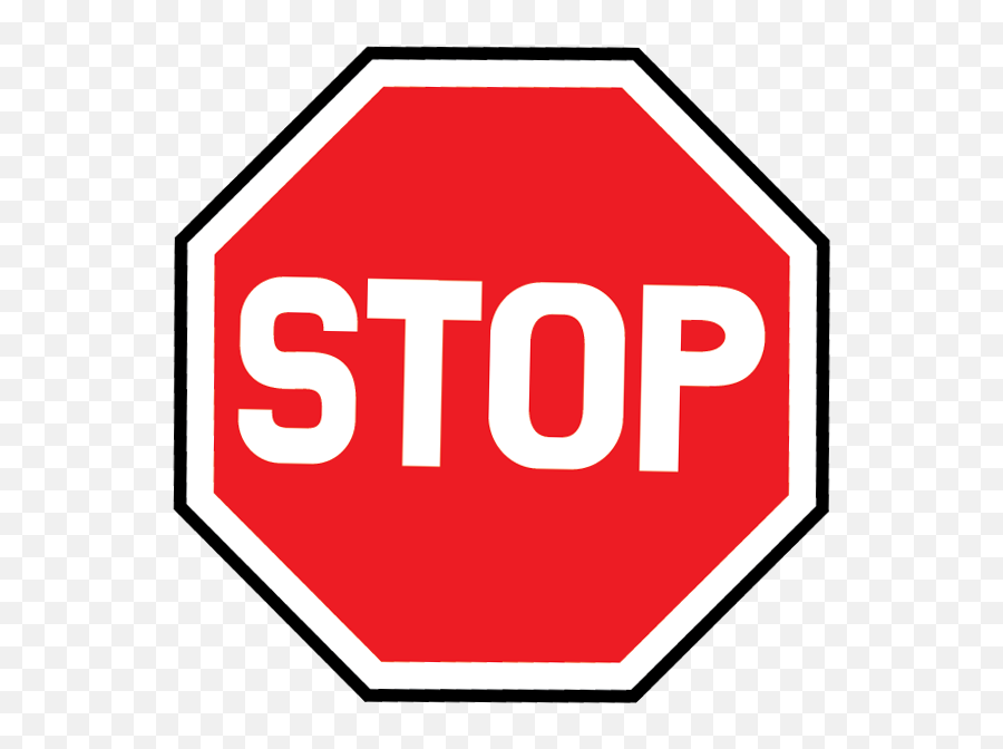 Stop Sign - Stop Sign Emoji,Stop Sign Emoji Iphone