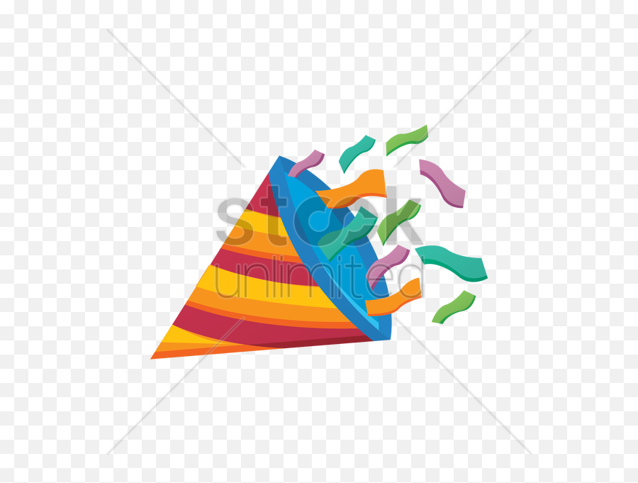 Download Party Popper - Illustration Emoji,Party Popper Emoji