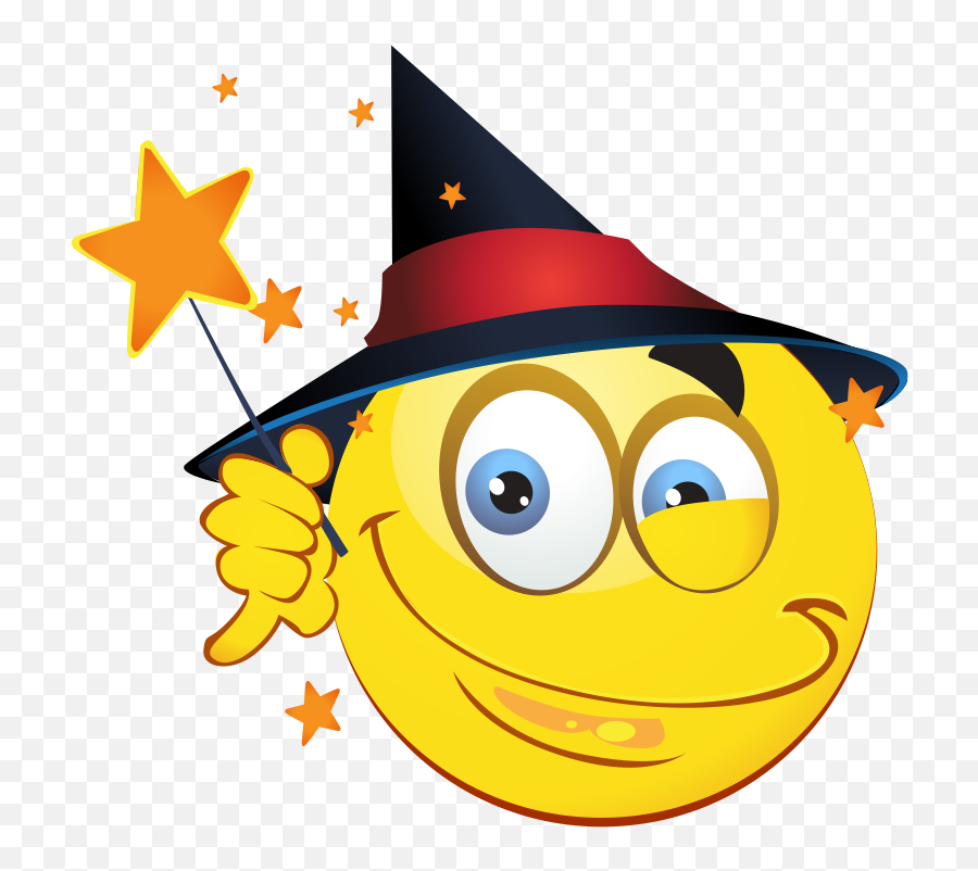 Witch Emoji Decal - Smiley Hocus Pocus,Witch Hat Emoji