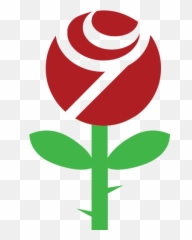 Rose Emoji For Facebook Email Sms - Emblem,Rose Emoji Png