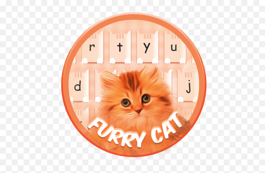 Cute Furry Cat - Circle Emoji,Furry Emojis