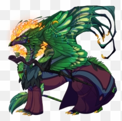 Oc Dragons - Good Dragon Colors Emoji,Orc Emoji