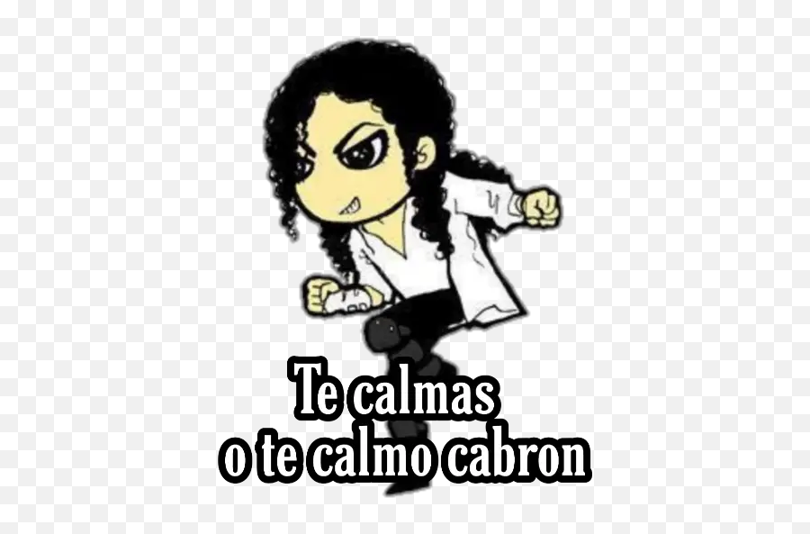 Michael Jackson Stickers For Whatsapp - Dansen Michael Jackson Cartoon Emoji,Michael Jackson Emoji