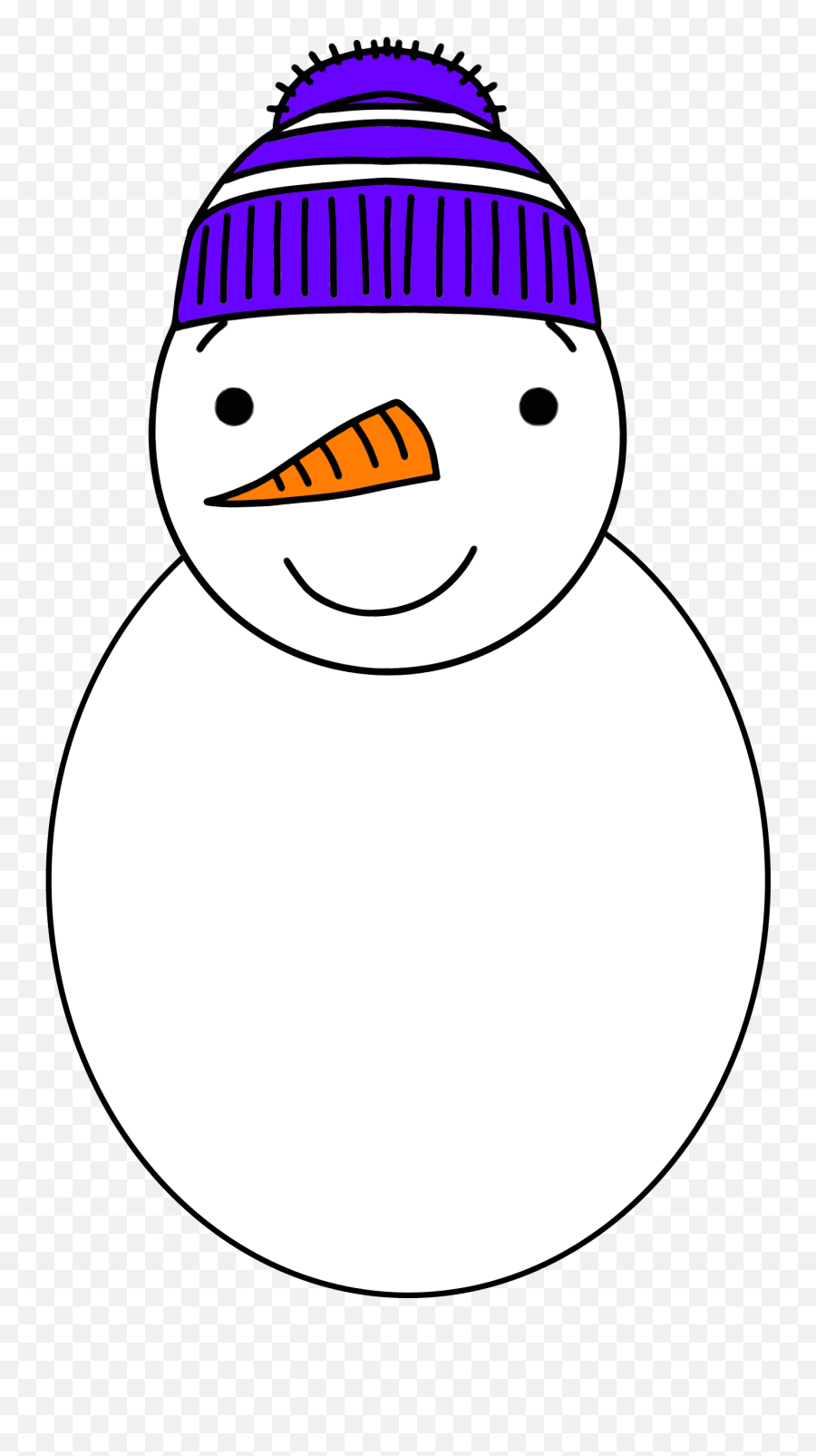 Clipart Snowman Nose Clipart Snowman Nose Transparent Free - Snowman Emoji,Hat Tip Emoji