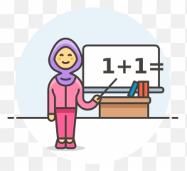 Download Svg Png - Teacher Clipart Full Size Maths Cartoon Emoji