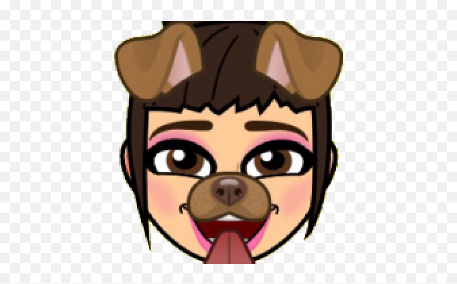 Snapchat Clipart Puppy - Cartoon Emoji,Snapchat Dog Emoji