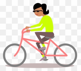 Cycling Clipart Bicycle Frame - Verde Cadet Black 2021 Emoji