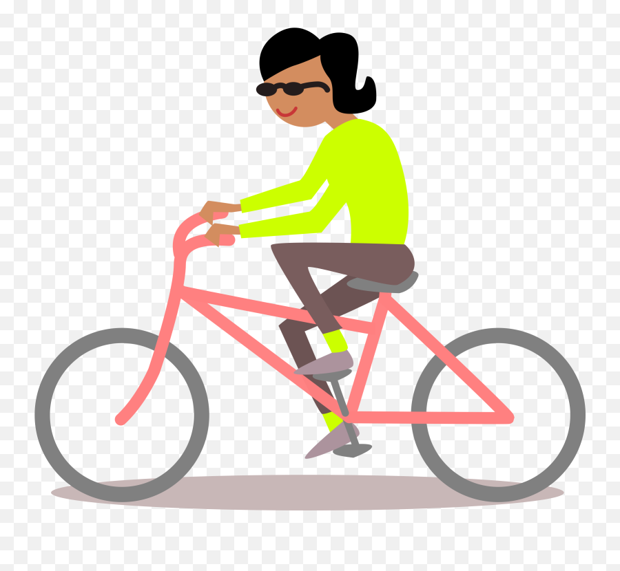 Cycling Clipart Bicycle Frame - Verde Cadet Black 2021 Emoji,Cyclist Emoji