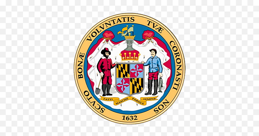 Maryland State Seal Vinyl Flag Decal - State Maryland Seal Emoji,Maryland State Flag Emoji