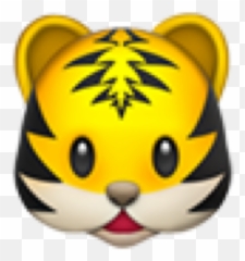 Tigeremoji Sticker By Emojis For Iphone,Lion Emoji